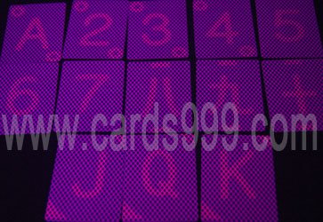 Luminous Bee cartes marquees