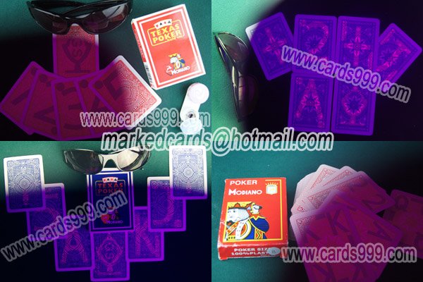 Modiano marqué cartes