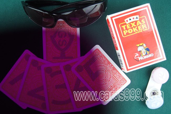 Modiano Texas Hold'em 100% cartes marquées en plastique